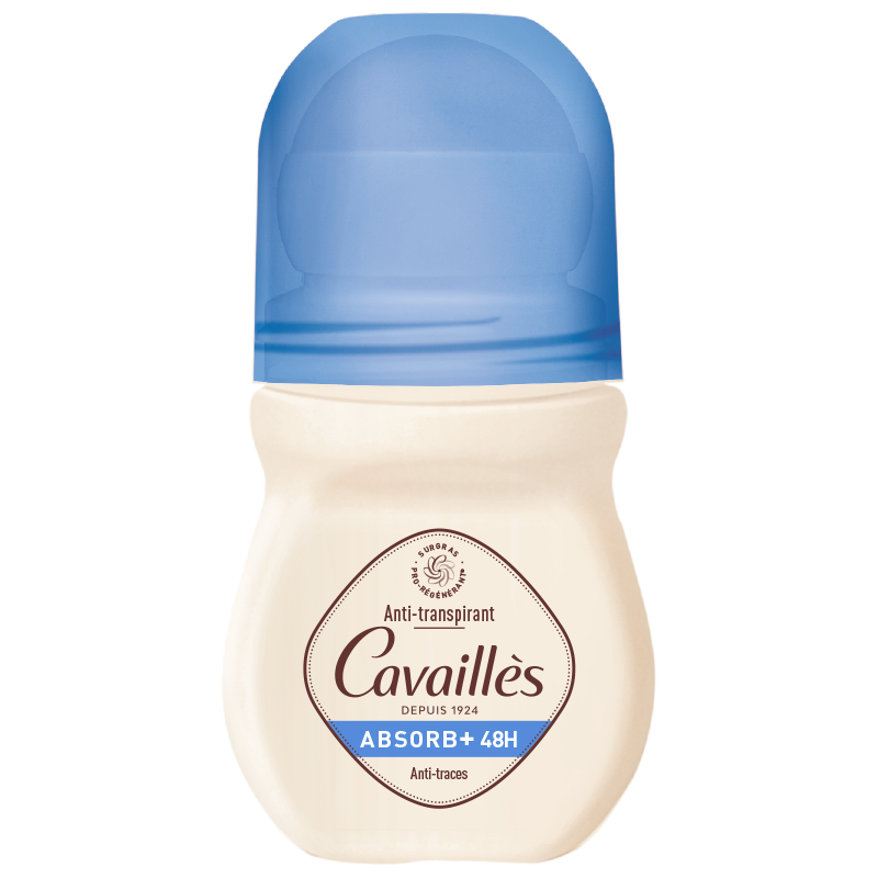 CAVAILLES Déo Absorb+ 48h Roll-on